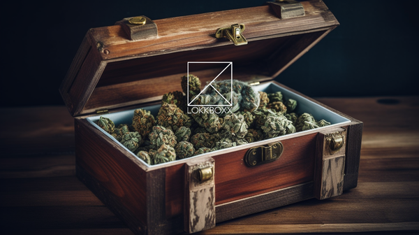 Antique Stash box