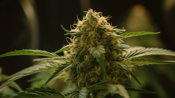 a healthy cannabis buds