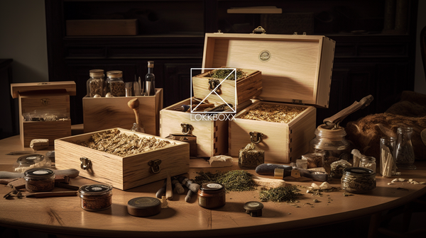 Hardwood Stash box