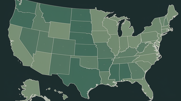 a map of united states of america
