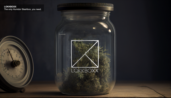 Storing Cannabis, Glass Jar