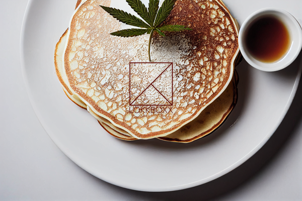 Marijuana infused pancakes