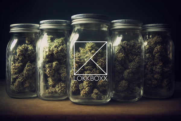 Marijuana in Mason Jars
