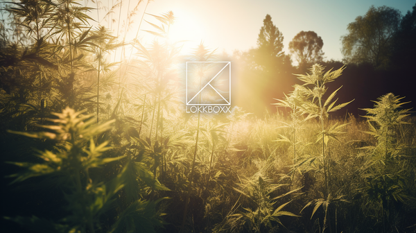Lush Marijuana forest